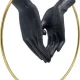 KARE DESIGN Elements Heart Hand figur - polyresin, stl og marmor (H:62cm)