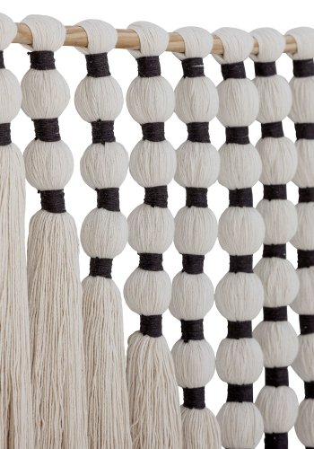 BLOOMINGVILLE Smira v�ggdekoration, vit, bomull W: 4cm, H: 80 cm, L: 61cm