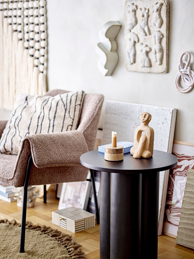 BLOOMINGVILLE Smira v�ggdekoration, vit, bomull W: 4cm, H: 80 cm, L: 61cm