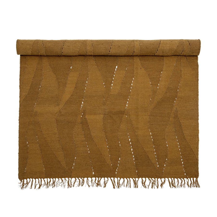 BLOOMINGVILLE Zola Teppich, Braun, Wolle B: 140cm, L: 200cm