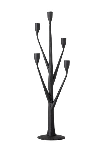 CREATIVE COLLECTION Abriz Kerzenhalter, Schwarz, Eisen