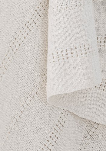 BLOOMINGVILLE Niccoline Überwurf, Natur, Baumwolle B: 130 cm, L: 150cm