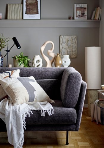 BLOOMINGVILLE Niccoline Überwurf, Natur, Baumwolle B: 130 cm, L: 150cm