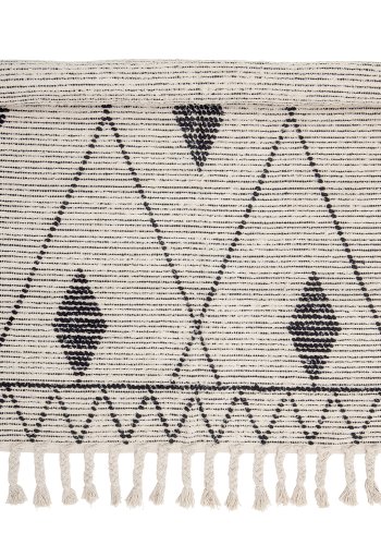 CREATIVE COLLECTION Yuki Teppich, Natur, Baumwolle B: 120cm, L: 180cm