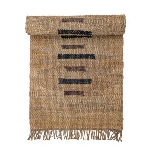 KREATIV KOLLEKSJON Wild Rug, Nature, Jute W: 75cm, L: 245cm