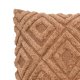 BLOOMINGVILLE Aprilia Kissen, Braun, Baumwolle B: 60cm, L: 60cm
