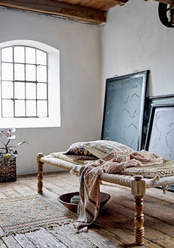 CREATIVE COLLECTION Paloma Kissen, Natur, Baumwolle B: 75 cm, L: 165cm