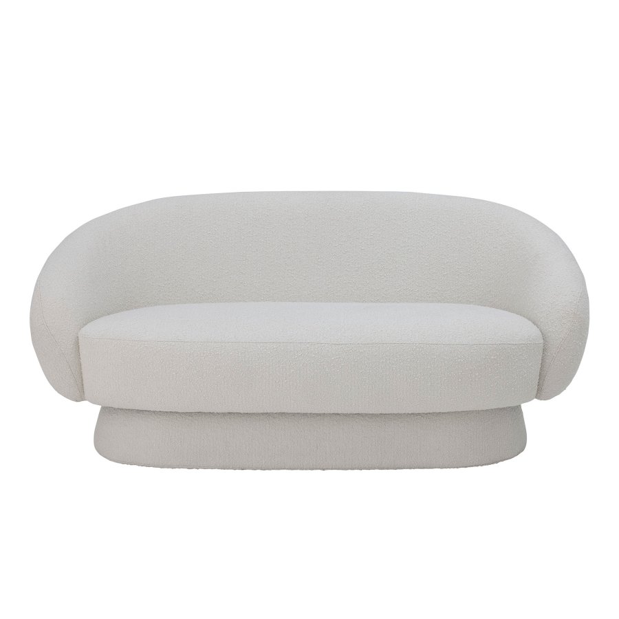 BLOOMINGVILLE Ted sofa - hvit polyester/akryl