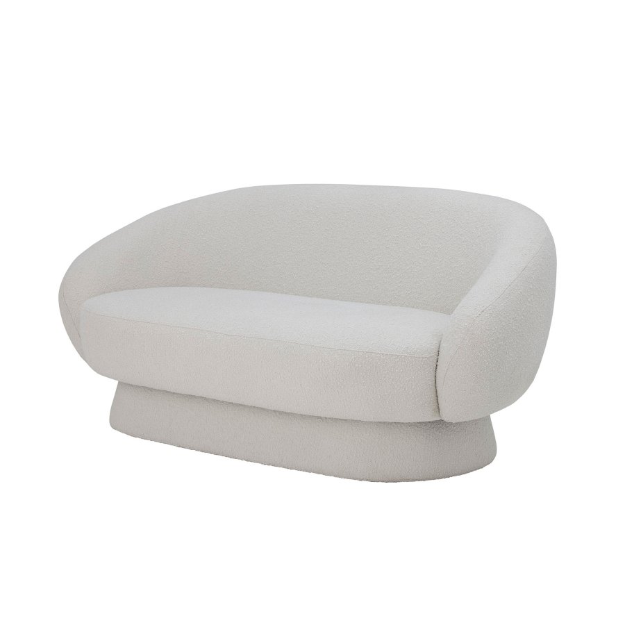 BLOOMINGVILLE Ted sofa - hvit polyester/akryl
