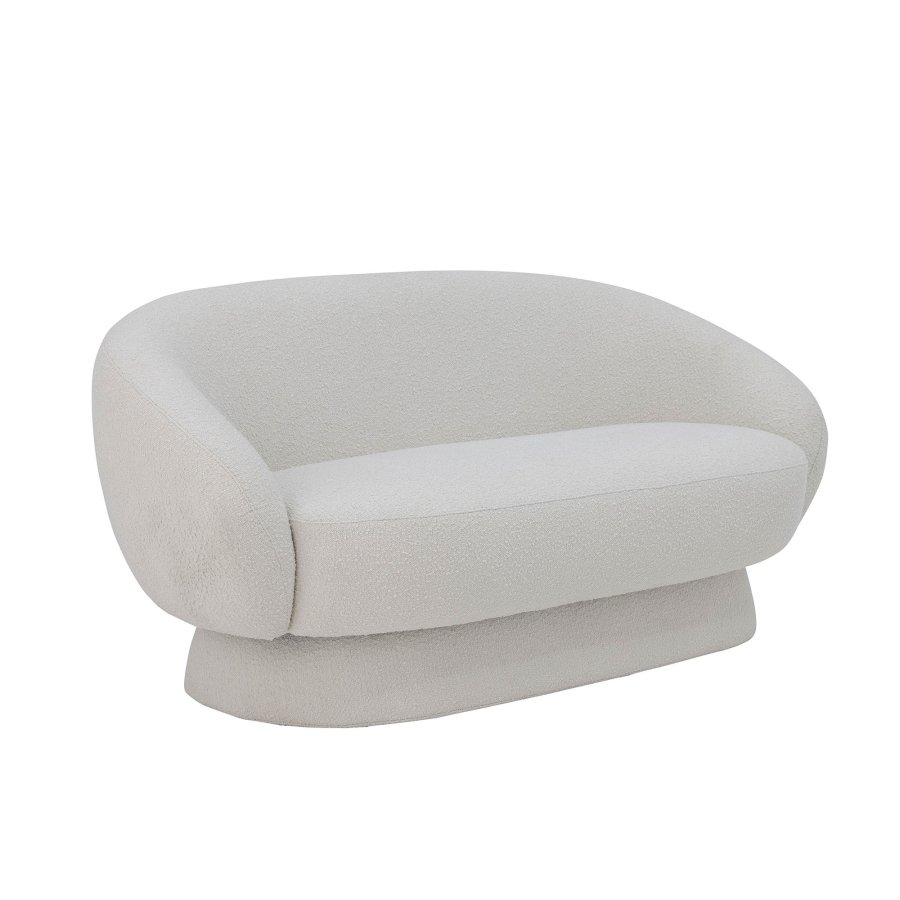 BLOOMINGVILLE Ted sofa - hvit polyester/akryl
