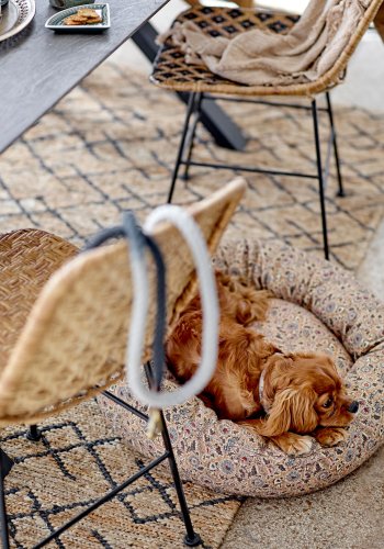 BLOOMINGVILLE Vittoria Hundebett, Braun, Baumwolle