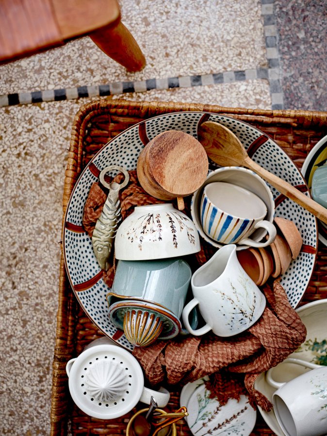 BLOOMINGVILLE Bea Milchkännchen, Natur, Steingut