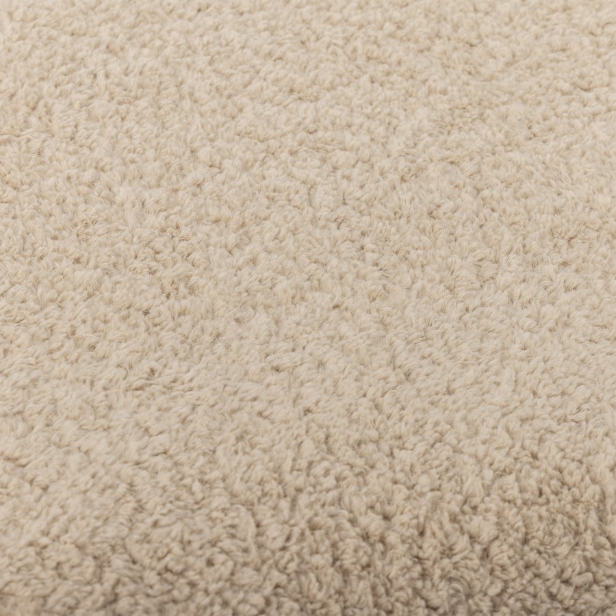 BLOOMINGVILLE Pione Tagesbett – Naturpolyester und braunes Gummibaumholz (198x77)