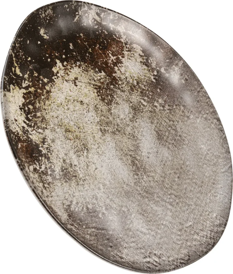 KARE DESIGN Savanne desserttallerken, kologisk - brun/gr matt keramikk (20)