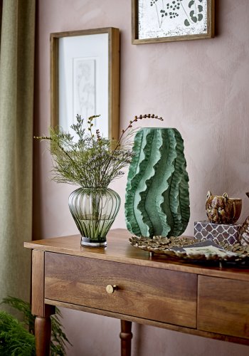 CREATIVE COLLECTION Natika Dekorative Vase, Grn, Terrakotta