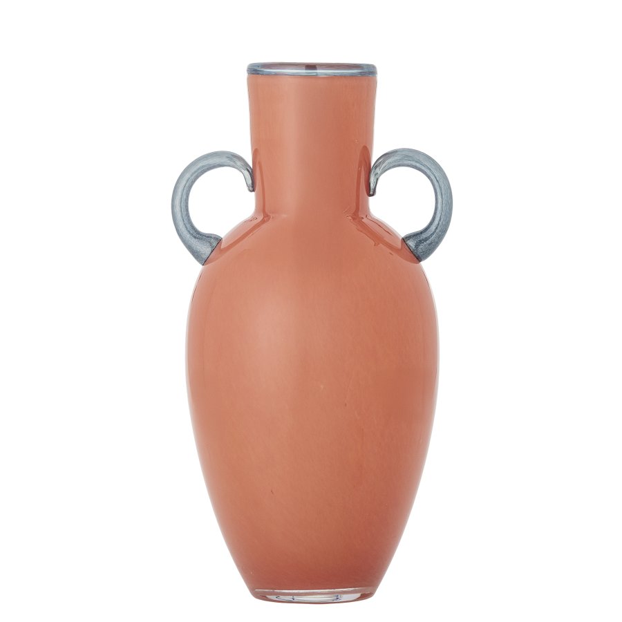 BLOOMINGVILLE Jubiläumsvase, Orange, Glas (D14,5xH30 cm)