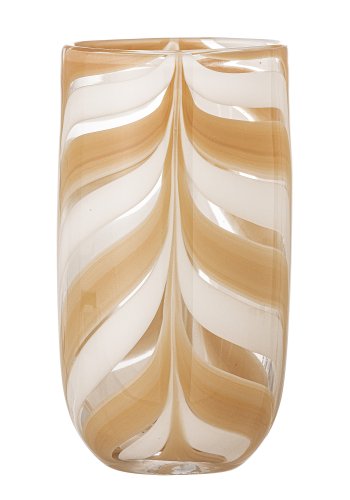BLOOMINGVILLE Taven vase, oransje, glass