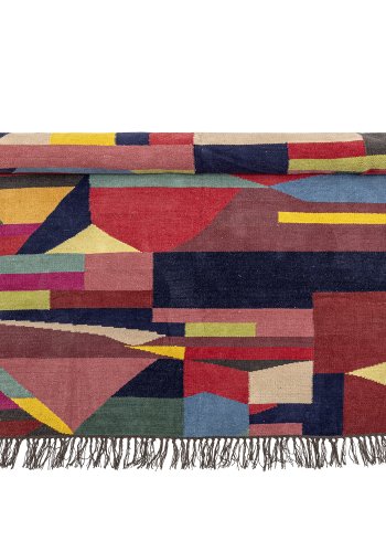 BLOOMINGVILLE Loggia-teppe, rd, bomull