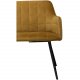 DAN-FORM Embrace sofabnk, m. armln - bronze velour og sort stl