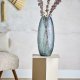 BLOOMINGVILLE Brock Vase, Grau, Glas (T22xH50 cm)