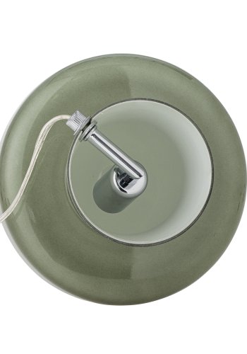 BLOOMINGVILLE Paddy Tischleuchte, Grn, Glas (T20xH26,5 cm)