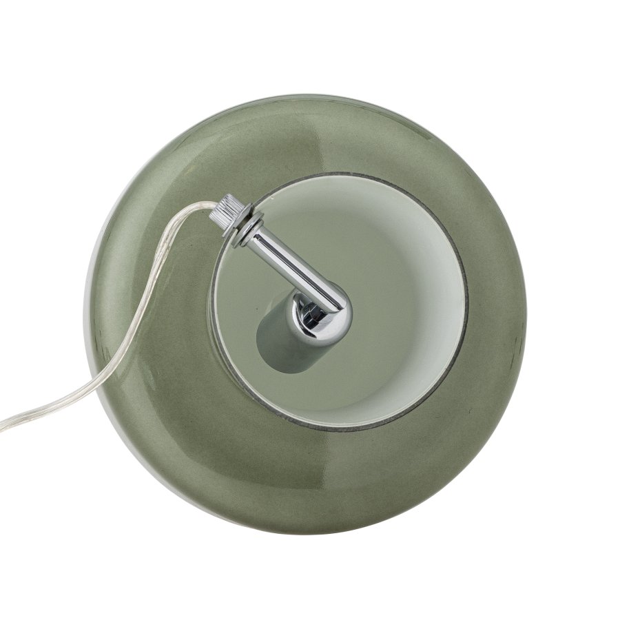 BLOOMINGVILLE Paddy Tischleuchte, Grn, Glas (T20xH26,5 cm)