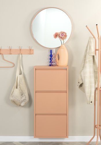 SPINDER DESIGN Fusion 5 knagerkke, m. 5 knager - clay terra stl