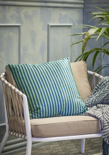 CREATIVE COLLECTION Adia Kissen, Grün, Viskose (L50xB50 cm)