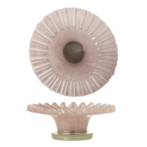 BLOOMINGVILLE Granat skl, rosa, glas