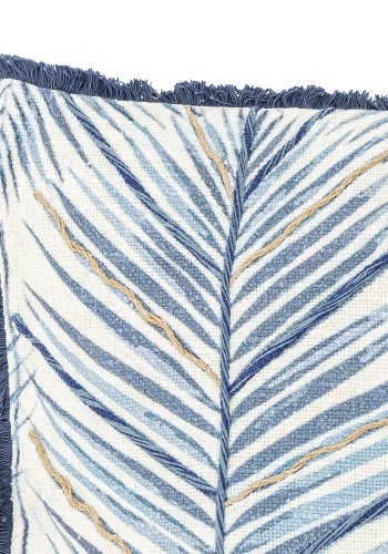 CREATIVE COLLECTION Laval Kissen, Blau, Baumwolle (L50xB50 cm)