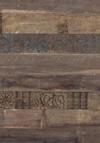 CREATIVE COLLECTION Rilo sänggavel - naturligt tervunnet trä (L:180)