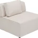 KARE DESIGN Infinity 2-Seater Elements Cream modul, 100 cm - creme polyester og polypropylen