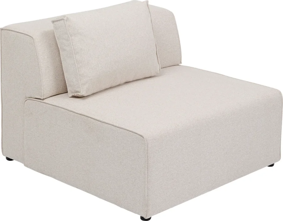 KARE DESIGN Infinity 2-Seater Elements Cream modul, 100 cm - creme polyester og polypropylen