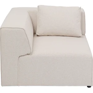 KARE DESIGN Infinity Corner Elements Cream Right modul - creme polyester og polypropylen