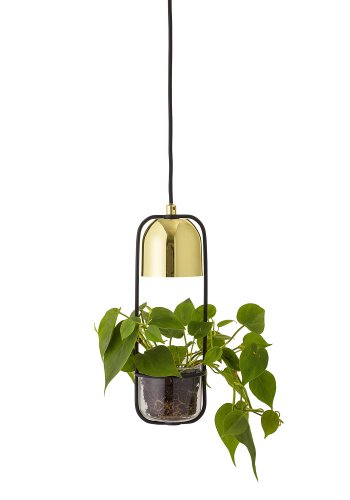 BLOOMINGVILLE Goldlack-Anhänger, Gold, Metall, D10xH34 cm