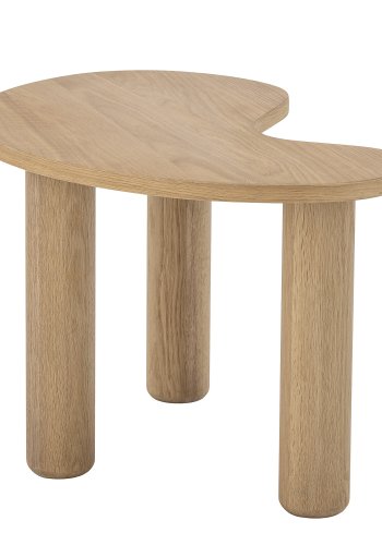 BLOOMINGVILLE Luppa sofabord - natur gummitr (65x44)