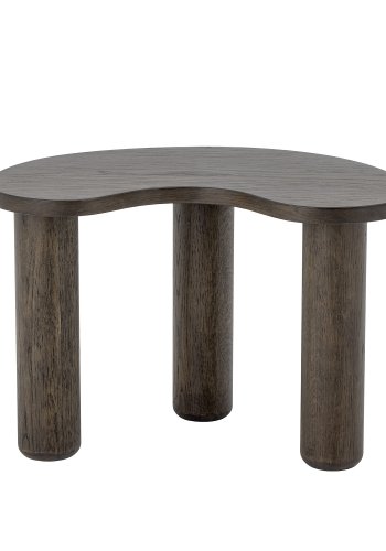 BLOOMINGVILLE Luppa sofabord - brun gummitr (53x36)