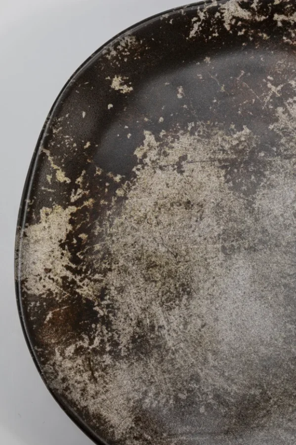 KARE DESIGN Savanna middagstallerken, kologisk - brun/gr matt keramikk (26)