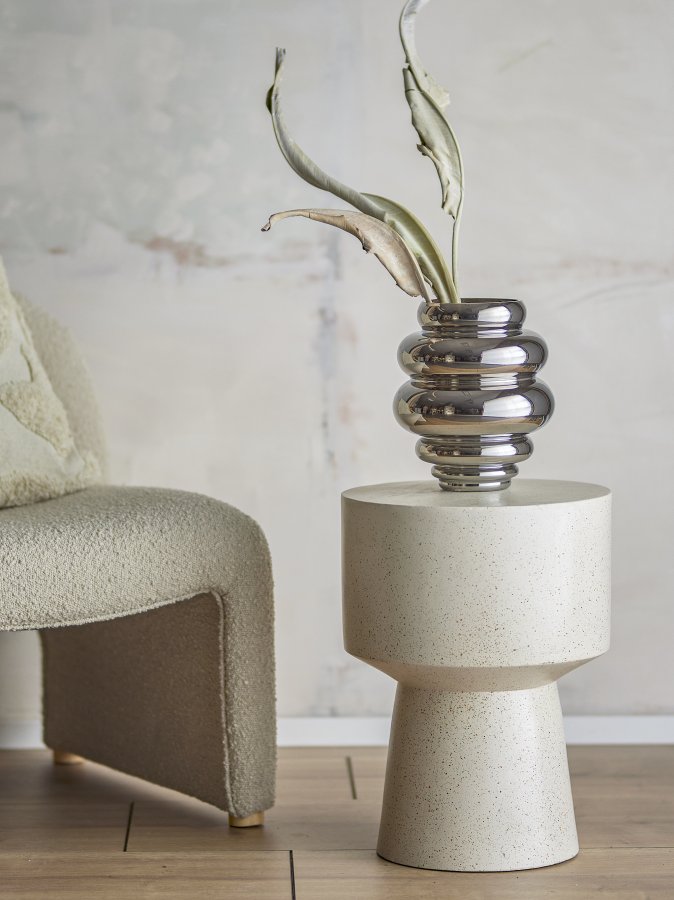 BLOOMINGVILLE Zorya vase, slv, glass