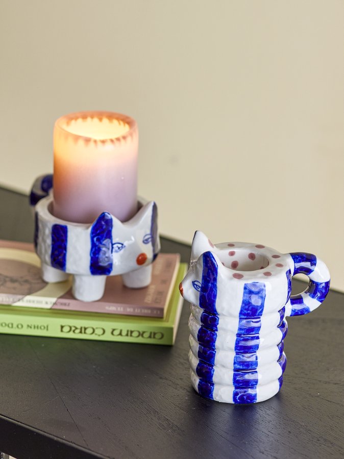 BLOOMINGVILLE Caty lysestake, bl, steinty