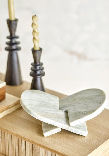 BLOOMINGVILLE Naza Zeitschriftenhalter, Natur, Marmor (L28xH11xB20 cm)