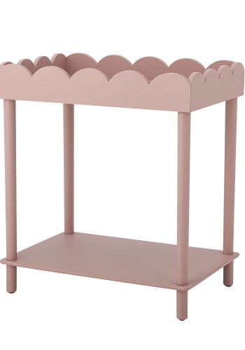 CREATIVE COLLECTION Isola Beistelltisch, Rosa, Kiefer (L60xH68xB40 cm)