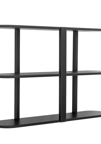 BLOOMINGVILLE Vicente Regal, Schwarz, MDF (L80xH55,5xB19 cm)