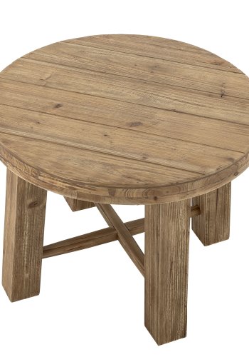 CREATIVE COLLECTION Emmett Couchtisch, Braun, MDF (T60xH45 cm)