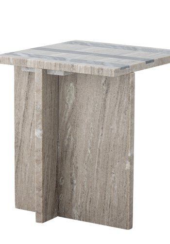 BLOOMINGVILLE Clea sidebord, brun, marmor