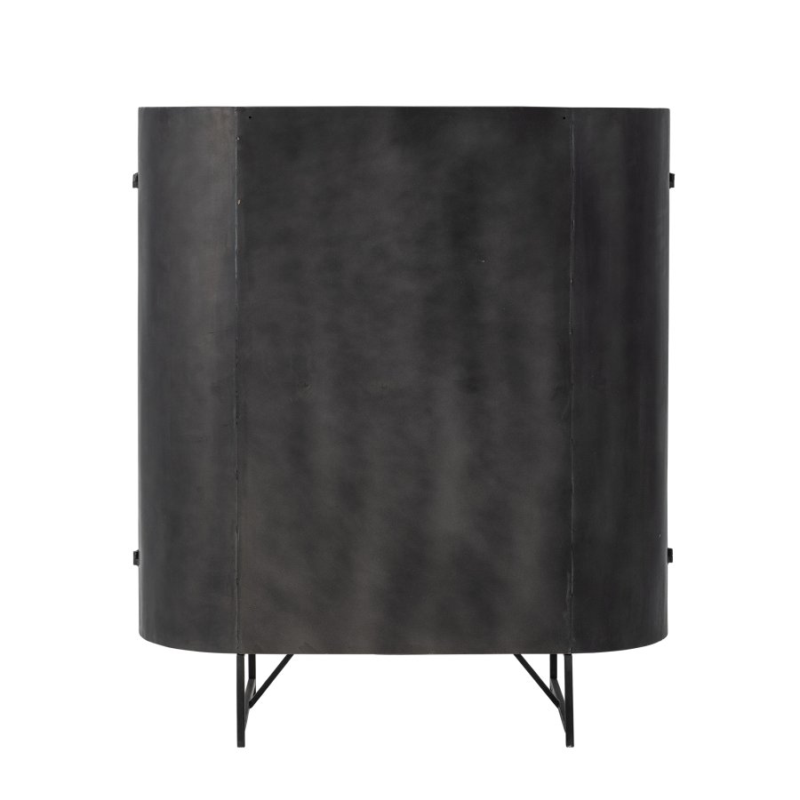 BLOOMINGVILLE Ember Schrank, Natur, Metall (L92xH105xB36,5 cm)