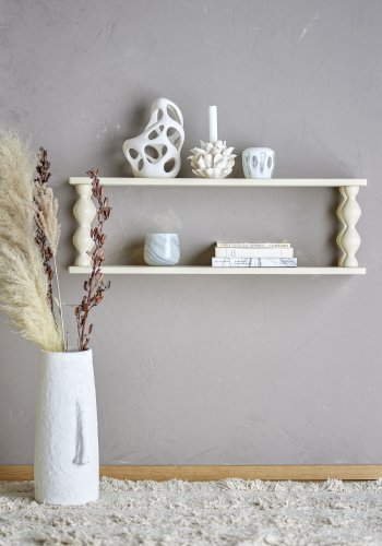 BLOOMINGVILLE Salino Regal, Wei, MDF (L80xH26xB20 cm)