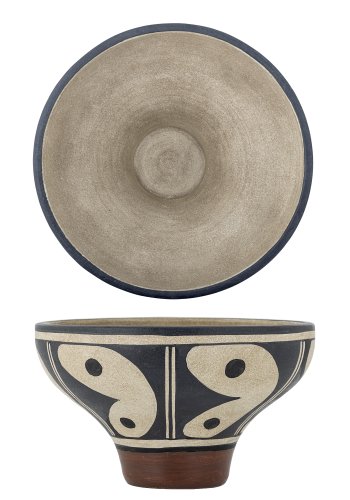 BLOOMINGVILLE Elfrida Schssel, Schwarz, Terrakotta (T31xH18,5 cm)