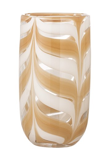 BLOOMINGVILLE Taven vase, oransje, glass