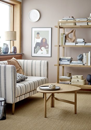 BLOOMINGVILLE Herold potteskjuler, natur, steinty, D20,5xH15 cm